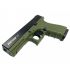СХП Охолощенный пистолет Retay 17 Glock, кал. 9 мм, зеленый